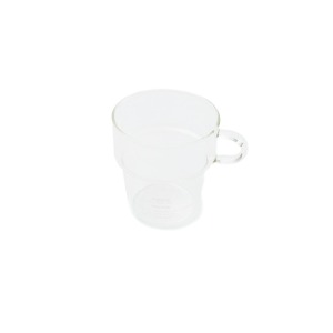 borosilicate glass mug deep stacking