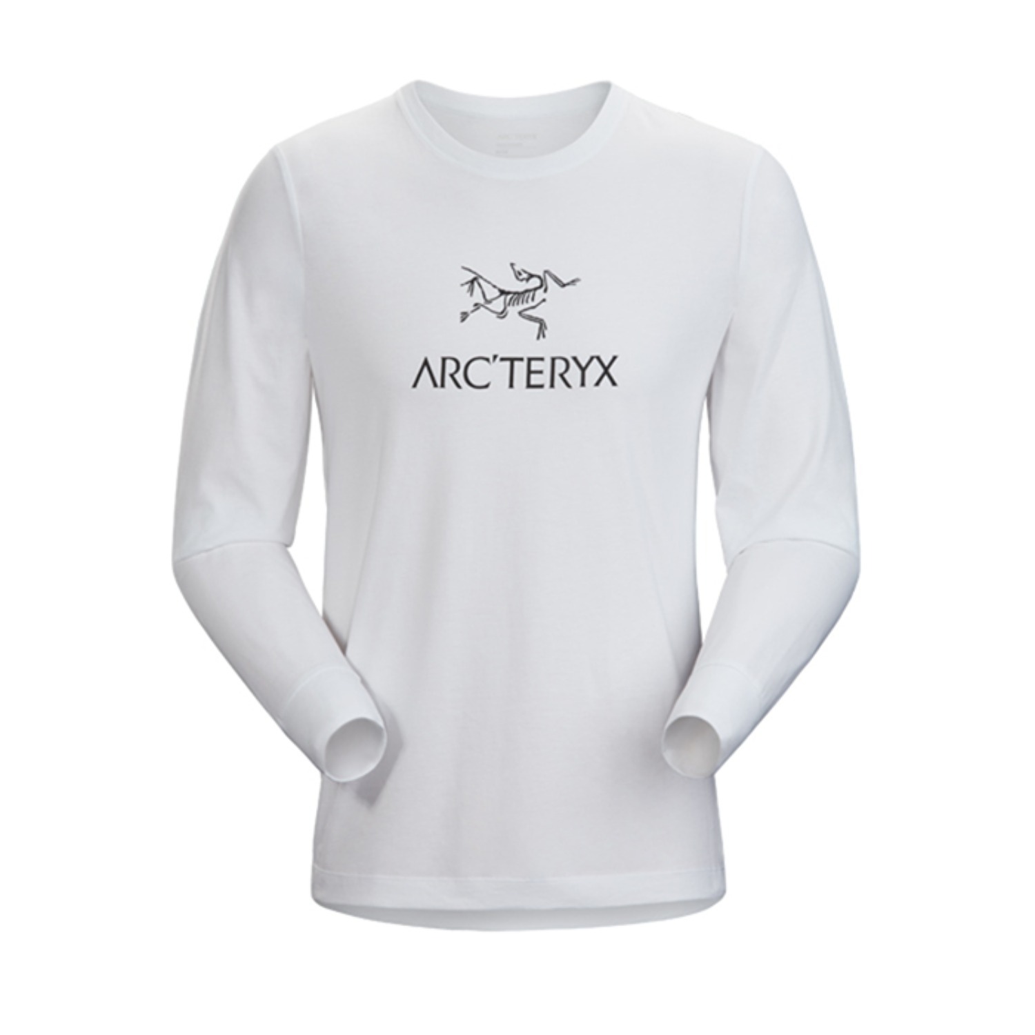 arc&#039;word t-shirts L/S white