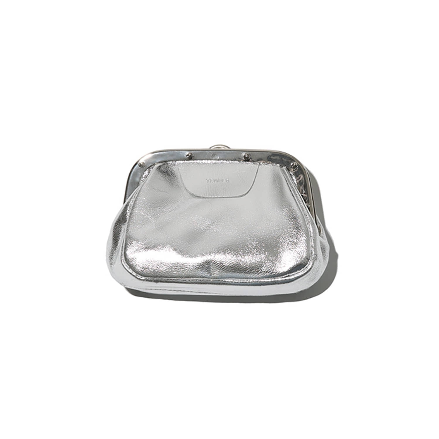 double gama pouch goat/silver