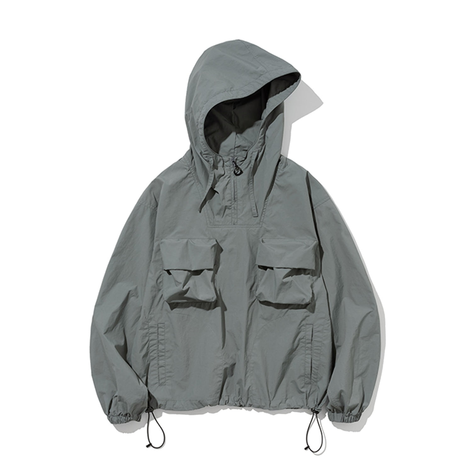 utility anorak jacket(womens) grey